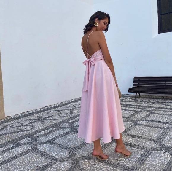 GORGEOUS ZARA NWOT Wrap Front Swing Dress - Picture 4 of 15